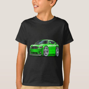 Camiseta Coche verde de Daytona del cargador de Dodge