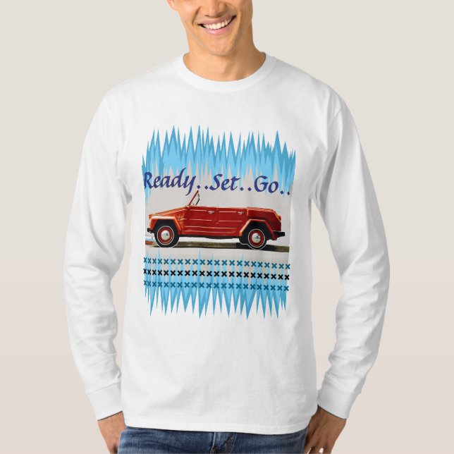 Camiseta coche vintage (Anverso)
