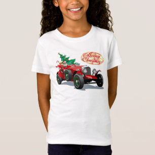 Camiseta coche vintage de los navidades