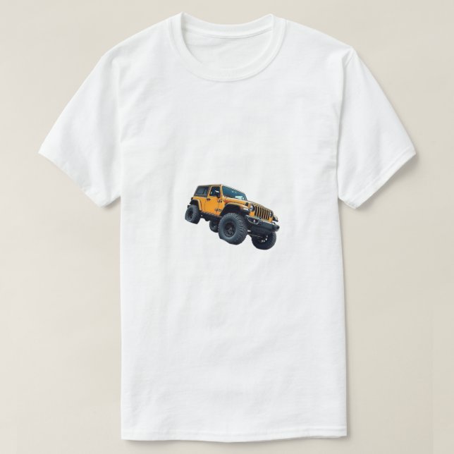 Camiseta Coche y hermoso  (Diseño del anverso)
