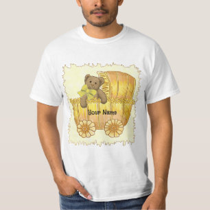 Camiseta Cochecito de bebé amarillo