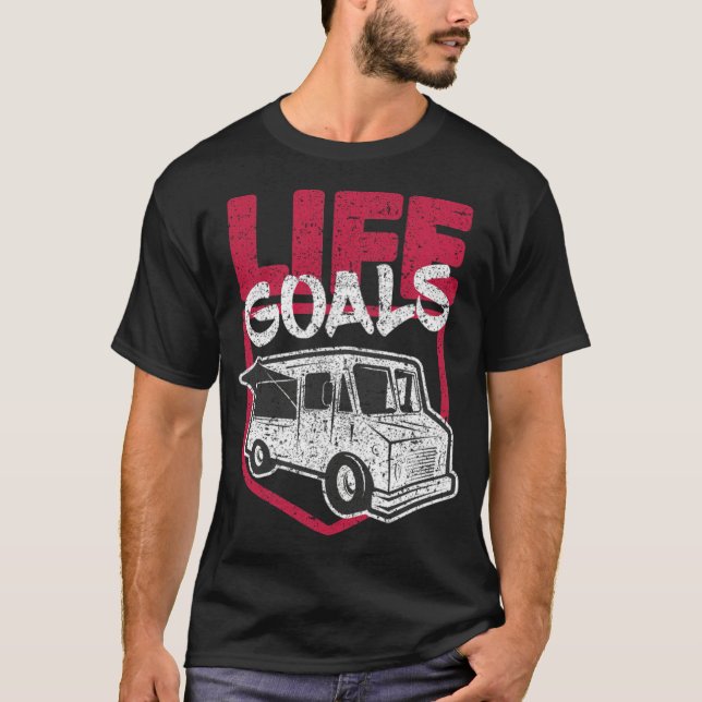 Camiseta Cochecito de comida de época propietario de un cru (Anverso)