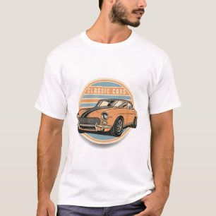 Camiseta coches clásicos
