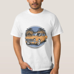 Camiseta coches clásicos