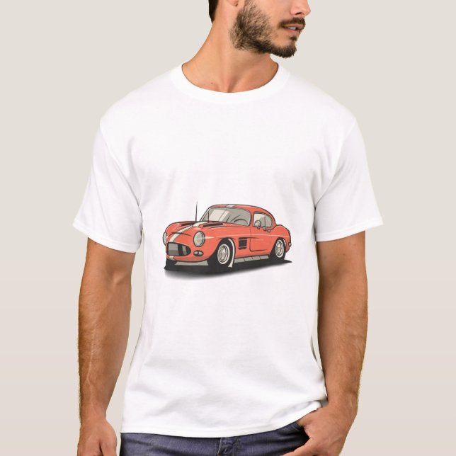 Camiseta coches clásicos (Anverso)