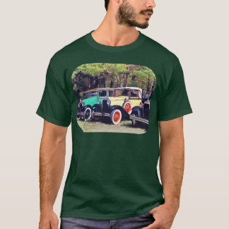 Camiseta Coches clásicos antiguos coloridos amigo