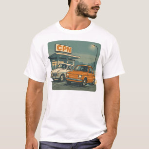 Camiseta Coches Clásicos Retro Polacos CPN