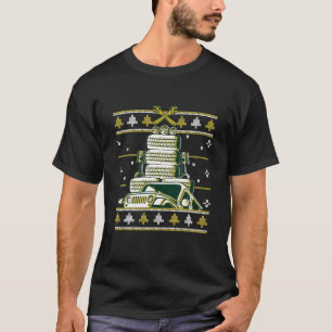Camiseta Coches De Árbol X-Mas Y Piezas De Coche Suele Derr