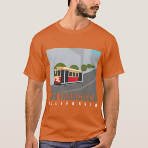 Camiseta Coches de cable de San Francisco para regalo de fa
