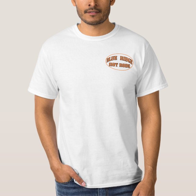 Camiseta Coches de carreras azules de Ridge (Anverso)