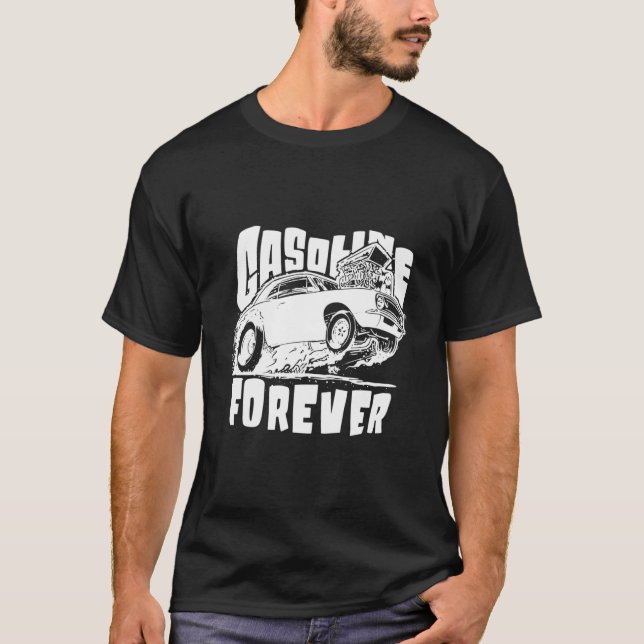 Camiseta Coches de Gasolina Forever (Anverso)