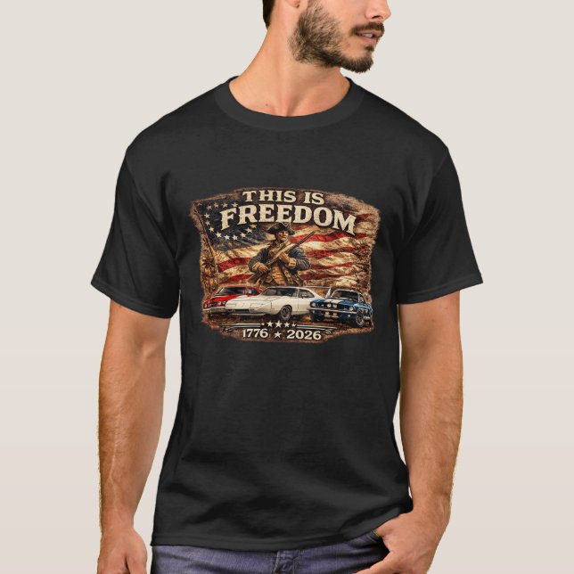 CAMISETA COCHES DE LA LIBERTAD (Anverso)