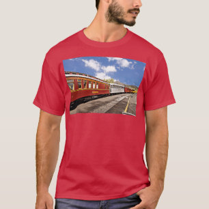 Camiseta Coches De Pasajeros De La Carretera Ferroviaria Du