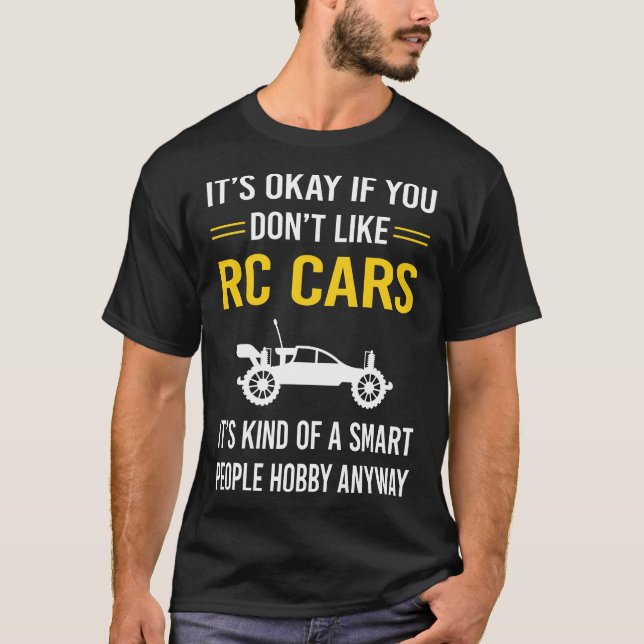 Camiseta Coches de RC para personas inteligentes (Anverso)