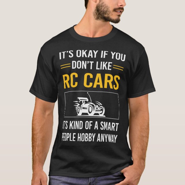 Camiseta Coches de RC para personas inteligentes (Anverso)