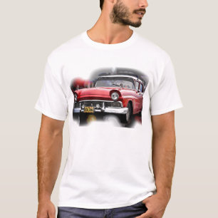 Camiseta coches del americano de los años 50