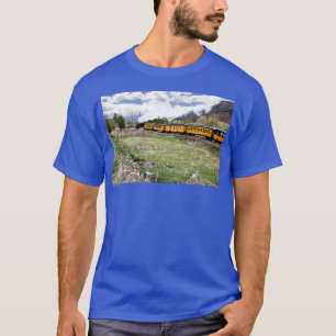 Camiseta Coches Durango Y Si De Locomotora De Vapor Y De Pa