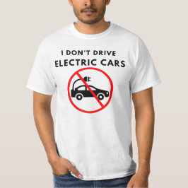 Camiseta Coches eléctricos