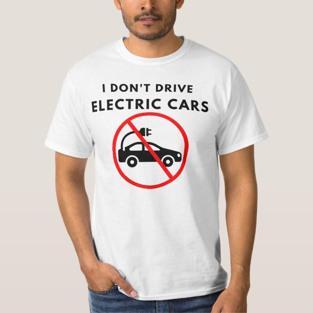 Camiseta Coches eléctricos (Anverso)