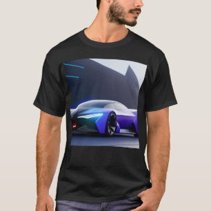 Camiseta Coches futuristas 4