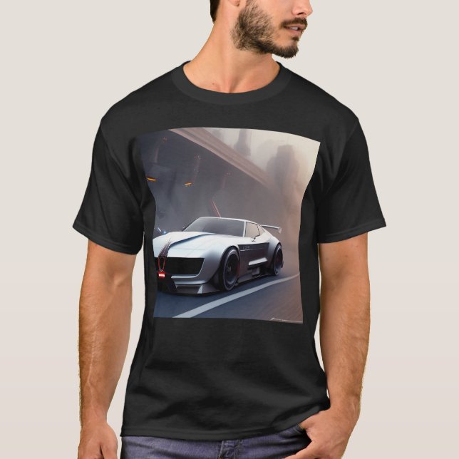 Camiseta Coches futuristas 7 (Anverso)