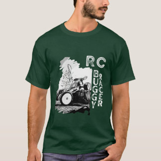 Camiseta Coches modelo carreras hobbyista Control remoto di