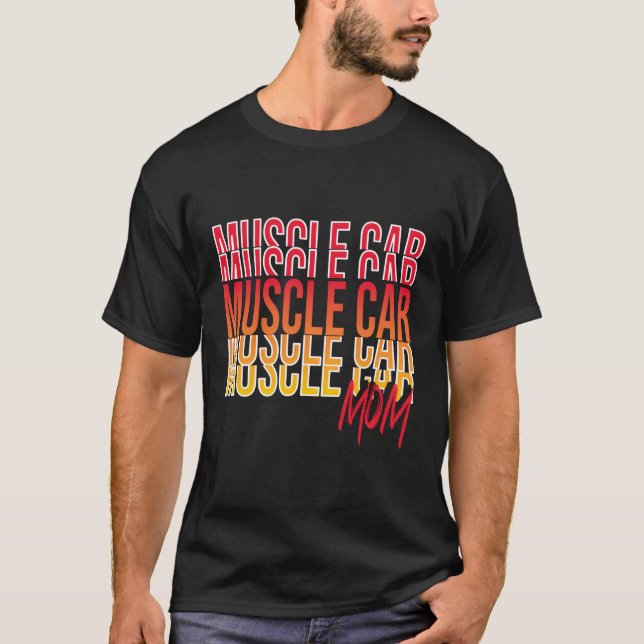 Camiseta Coches musculares (Anverso)