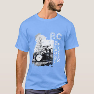 Camiseta Coches RC Hobby Control Remoto Buggy Racer modelo