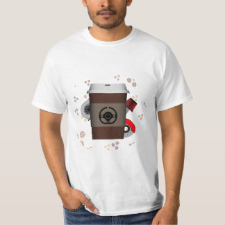 Camiseta Coches y café