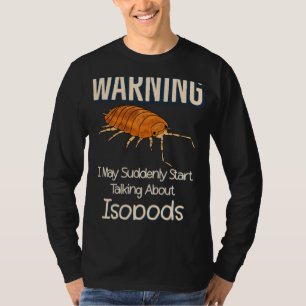 Camiseta Cochinilla de Terrario Roly Poly Naranja Isópodo
