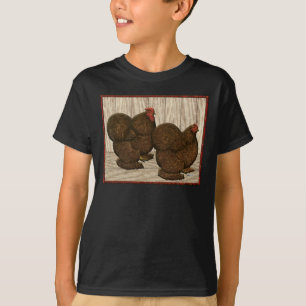 Camiseta Cochins: Bantams rojos texturados