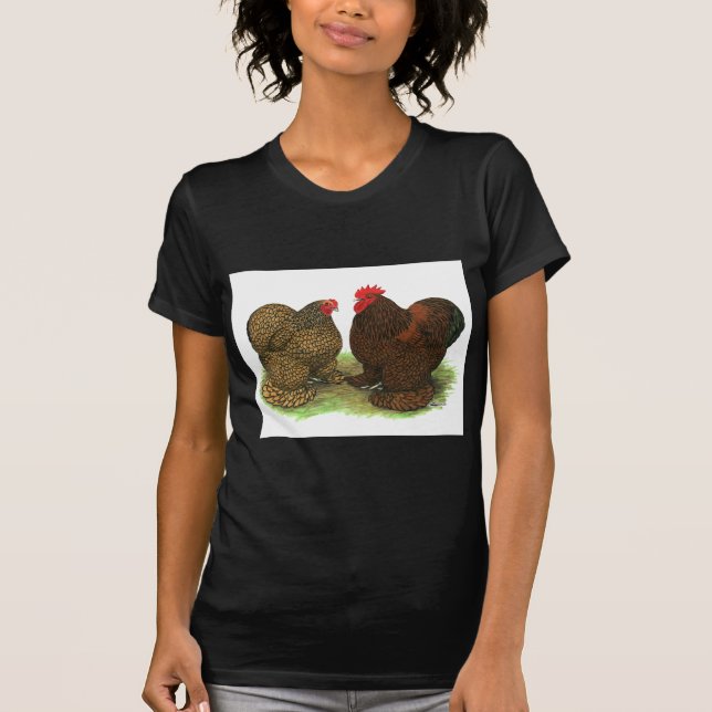 Camiseta Cochins: De lacas doradas (Anverso)