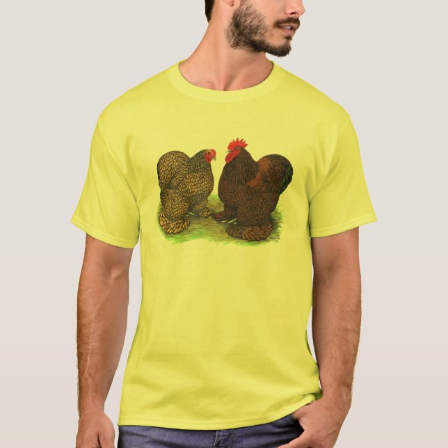 Camiseta Cochins: De lacas doradas (Anverso)