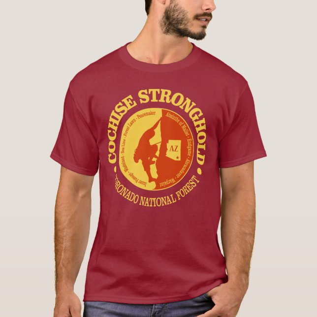 Camiseta Cochise Stronghold (escalada) (Anverso)