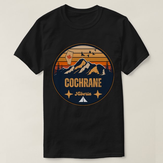 Camiseta Cochrane, Alberta (Diseño del anverso)