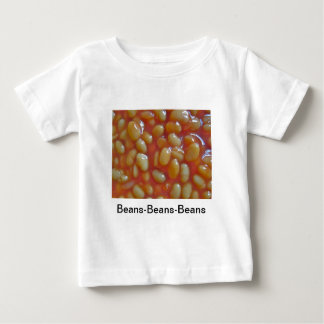 Camiseta cocida del niño de las habas