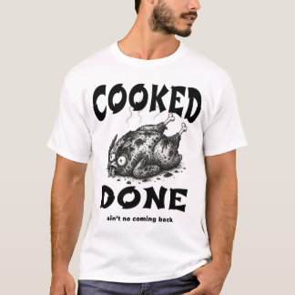 Camiseta Cocido Hecho – Humor Oscuro Quemado Meme Minimalis