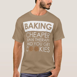Camiseta Cocina a la cola para un panadero, chef de postres