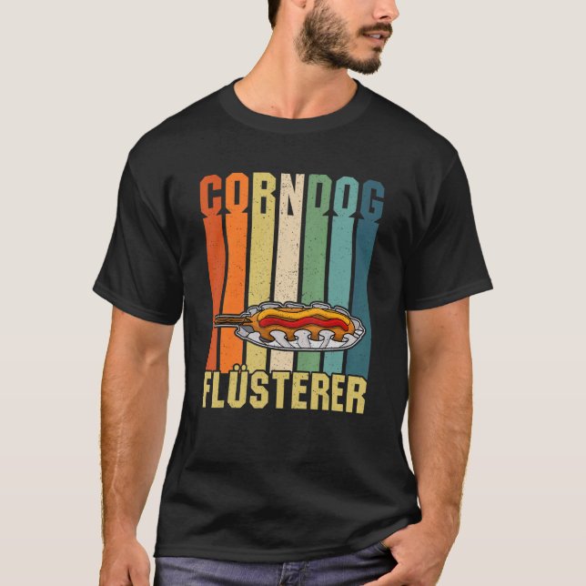 Camiseta Cocina Americana Corndog Gastronomía Recogida Comi (Anverso)