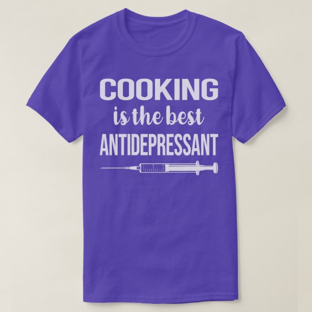 Camiseta Cocina antidepresiva (Diseño del anverso)