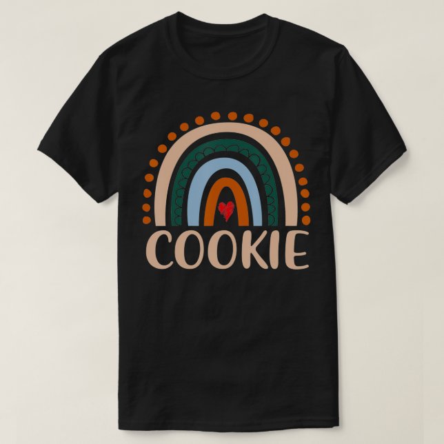 Camiseta Cocina arcoiris Abuela linda Día de la Madre graci (Diseño del anverso)