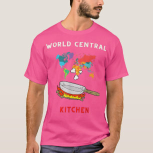 Camiseta Cocina Central Mundial Funny Cocinando Lover