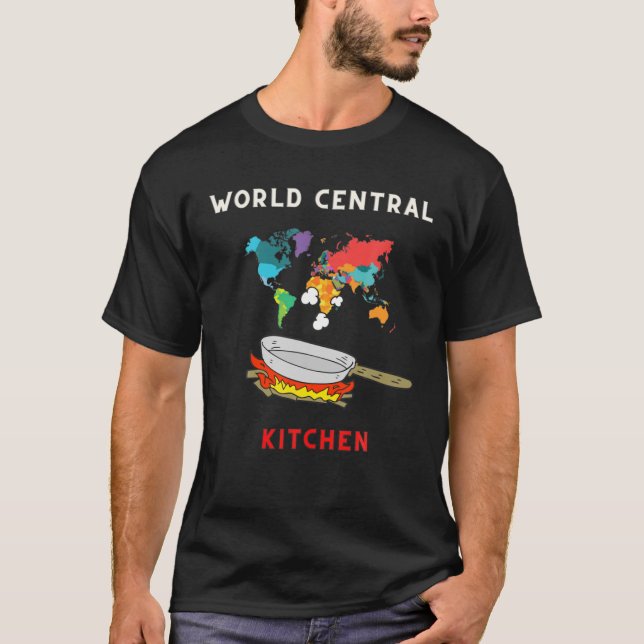 Camiseta Cocina Central Mundial Funny Cocinando Lover (Anverso)