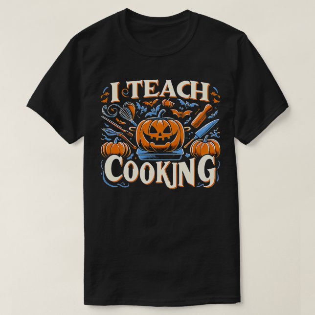 Camiseta Cocina clásica de la escuela de chefs para amigos (Diseño del anverso)