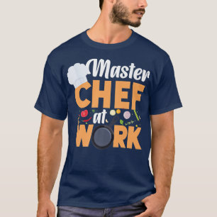 Camiseta Cocina Cocina Cocina Cocina Chef Maestro Chef En E