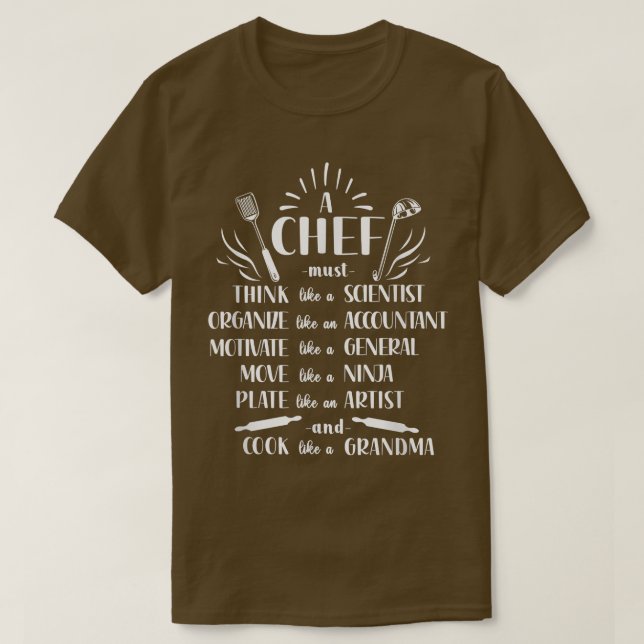 Camiseta Cocina Cocina Cocinera (Diseño del anverso)