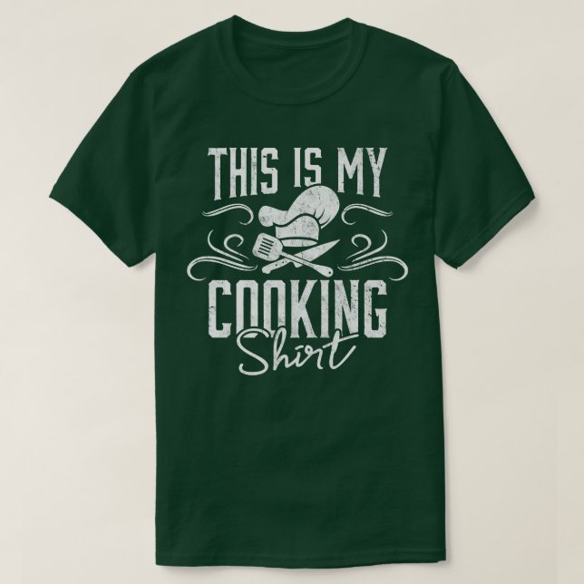 Camiseta Cocina Cocinera I Vintage Chef (Diseño del anverso)