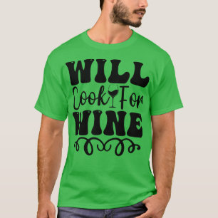 Camiseta Cocina con vino