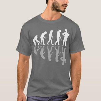 Camiseta Cocina culinaria Cocina divertida de la evolución 