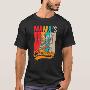 Camiseta Cocina culinaria de mamá Mamas cocinando